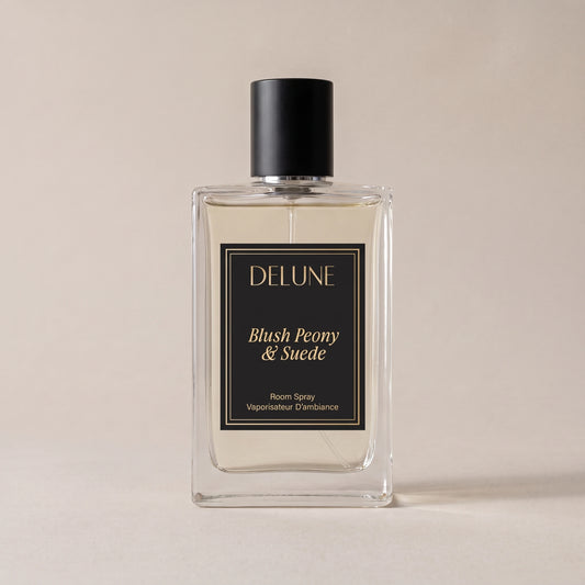 Delune Blush Peony & Suede Room Spray