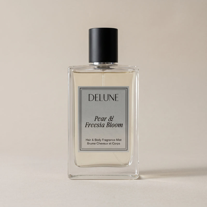 Delune Pear & Freesia Bloom Hair & Body Fragrance Mist